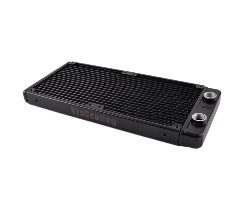 Syscooling AS240T Pure Aluminum Water Cooler Radiators 30mm Thickness