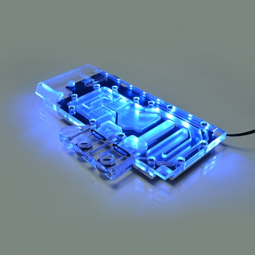 Syscooling Graphics card Water cooling block for GIGABYTE GVN1070 WF2